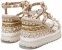 Alma en Pena Casual Witte Leren Dames Sandalen White Dames - Thumbnail 3