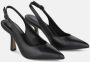 Alma en Pena Dames Leren Hoge Hakken Black Dames - Thumbnail 2