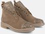 Alma en Pena Enkellaars met vetersluiting Brown Dames - Thumbnail 3