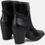 Alma en Pena Enkellaarsjes met hoge hakken en studs Black Dames - Thumbnail 3
