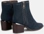 Alma en Pena Enkellaarsjes met ritssluiting aan de hiel Blue Dames - Thumbnail 3