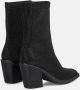 Alma en Pena Enkellaarzen vierkante neus strass Black Dames - Thumbnail 5