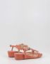 Alma en Pena Oranje Jurk Sandalen oor rouwen Orange Dames - Thumbnail 8