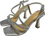 Alma en Pena Gelamineerde leren sandalen 10cm hak Gray Dames - Thumbnail 2