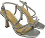 Alma en Pena Gelamineerde leren sandalen 10cm hak Gray Dames - Thumbnail 3