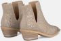Alma en Pena Glitter Bootie met puntige neus Brown Dames - Thumbnail 2