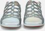 Alma en Pena Heldere Blauwe Sandalen Elegant Comfortabel Multicolor Dames - Thumbnail 3