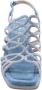 Alma en Pena Platte sandalen voor vrouwen Blue Dames - Thumbnail 4