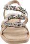 Alma en Pena Slang Ontwerp Beige Sandalen Multicolor Dames - Thumbnail 11