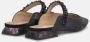 Alma en Pena Jeweled Pointed Flat Mule Multicolor Dames - Thumbnail 3