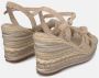 Alma en Pena Knoopwig met strass Beige Dames - Thumbnail 5