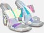 Alma en Pena Stijlvolle Heeled Mules Sandaal Multicolor Dames - Thumbnail 4
