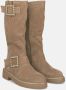 Alma en Pena Studded Buckle Ritslaarzen Brown Dames - Thumbnail 3