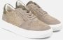 Alma en Pena Leren Sneakers met Glanzende Details Multicolor Dames - Thumbnail 3