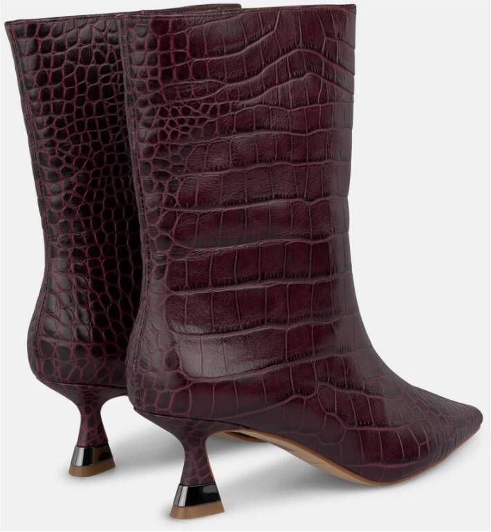 Alma EN Pena Metallic enkellaars met hak