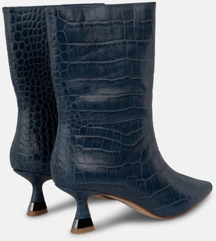 Alma EN Pena Metallic hoge enkellaars met hak