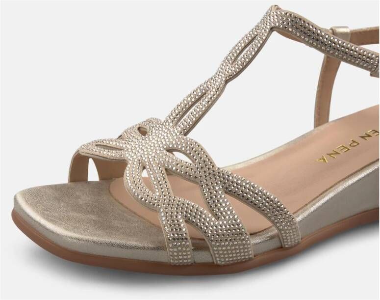 Alma EN Pena Middelhoge sandaal met glitter