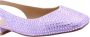 Alma en Pena Peep Toe Peep Heel Purple - Thumbnail 7