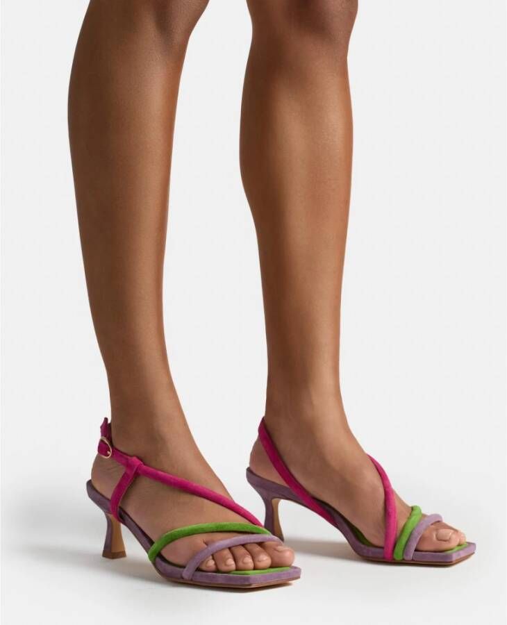 Alma EN Pena Multicolor sandaal met bandjes