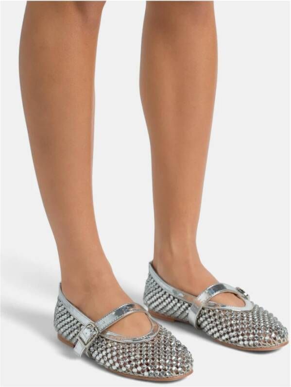 Alma EN Pena Net ballerina met strass