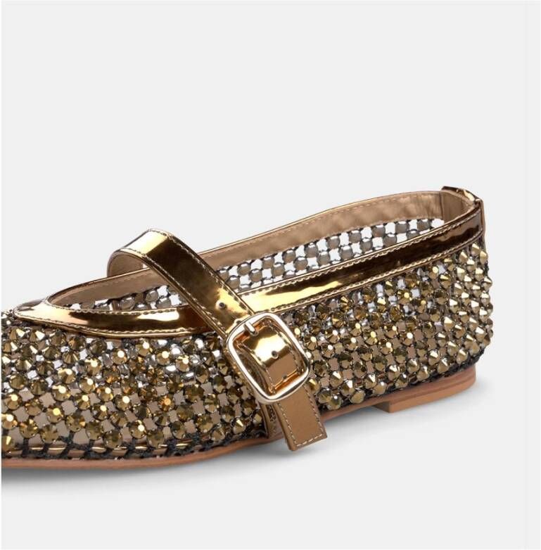 Alma EN Pena Net ballerina met strass