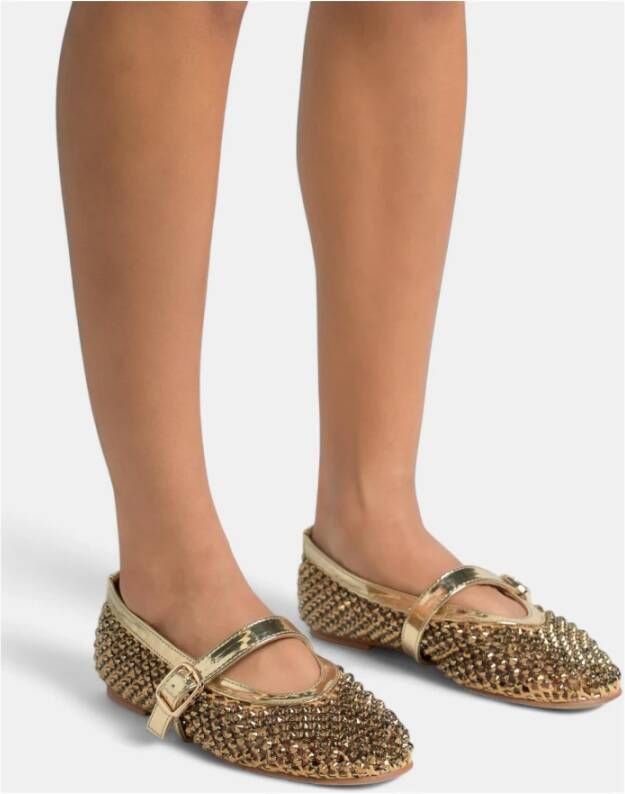 Alma EN Pena Net ballerina met strass