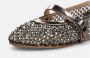 Alma EN Pena Net ballerina met strass - Thumbnail 2