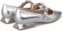 Alma en Pena Platte ballerina met strass band Gray Dames - Thumbnail 3