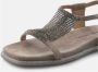 Alma EN Pena Platte sandaal strass net - Thumbnail 2