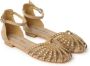 Alma en Pena Platte sandalen Beige Dames - Thumbnail 2