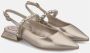 Alma en Pena Platte slingback schoen met kristallen Yellow Dames - Thumbnail 2