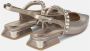 Alma en Pena Platte slingback schoen met kristallen Yellow Dames - Thumbnail 3