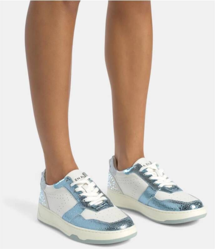 Alma EN Pena Platte sneaker met details