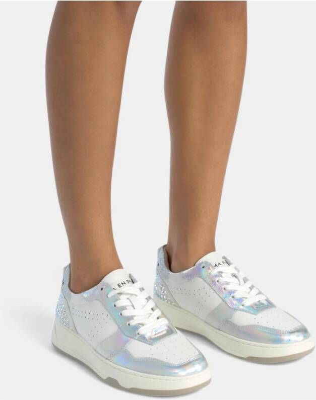 Alma EN Pena Platte sneaker met details