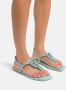 Alma EN Pena Platte teensandaal met strass - Thumbnail 2