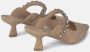 Alma en Pena Puntige Neus Hak Schoen Beige Dames - Thumbnail 3