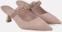 Alma en Pena Puntige Neus Hak Schoen Gesp Sluiting Pink Dames - Thumbnail 2