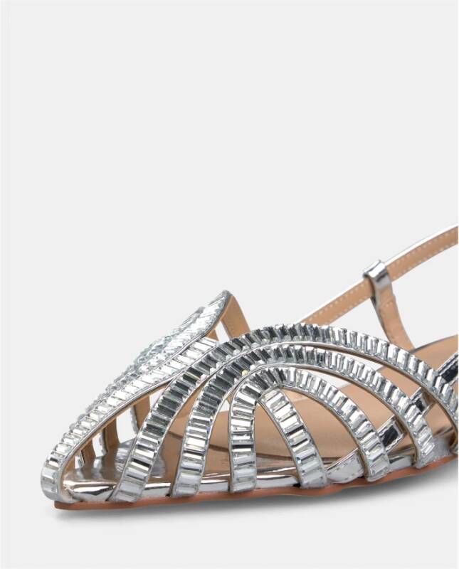 Alma EN Pena Rhinestone cage sandals