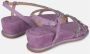 Alma en Pena Rhinestone Sleehak Sandalen Purple Dames - Thumbnail 3