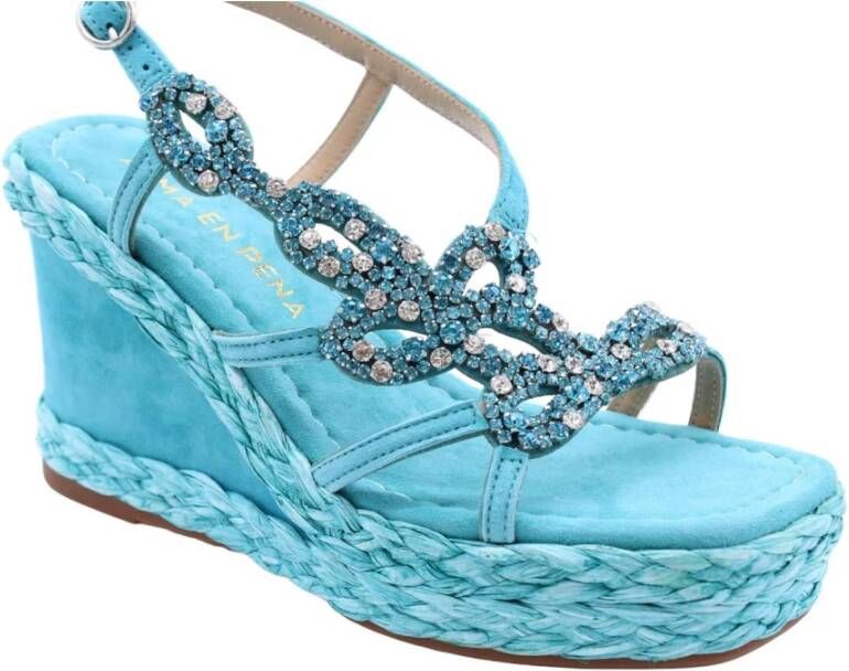 Alma en Pena Ried Sandal Blue Dames