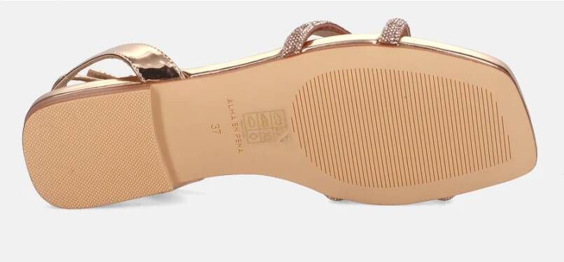 Alma EN Pena Roze Strass Sandalen
