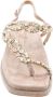 Alma en Pena Glinsterende platte damessandaal Beige Dames - Thumbnail 53