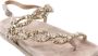 Alma en Pena Glinsterende platte damessandaal Beige Dames - Thumbnail 56