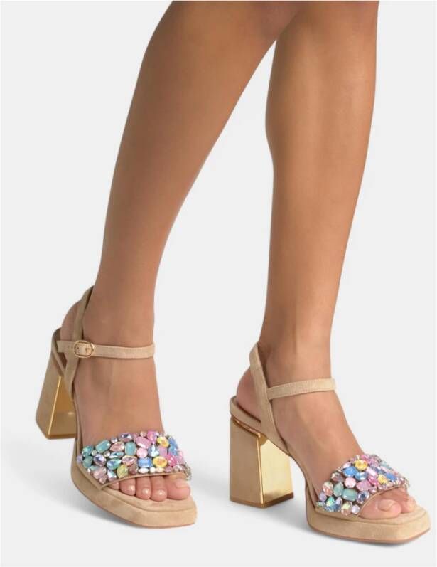 Alma EN Pena Sandaal brede strass band