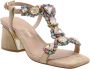 Alma en Pena Hoge hak sandalen voor vrouwen Beige Dames - Thumbnail 5