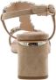 Alma en Pena Hoge hak sandalen voor vrouwen Beige Dames - Thumbnail 8