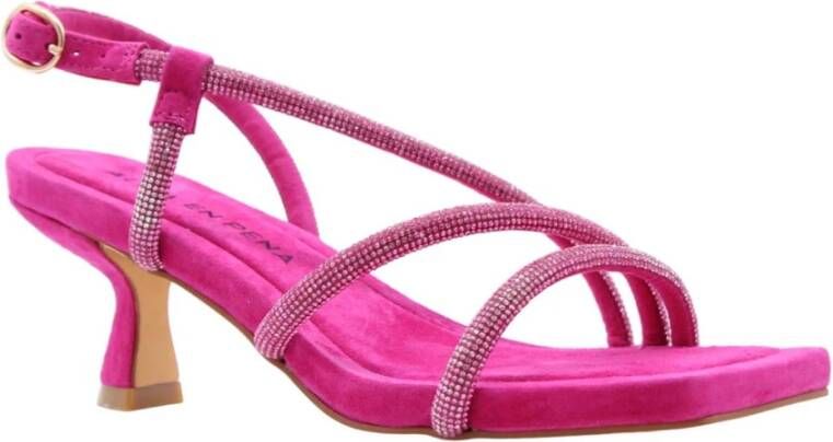 Alma en Pena Hoge hak sandalen Pink Dames