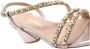 Alma en Pena Vierkante Neus Rhinestone Bandjes Sandaal Yellow Dames - Thumbnail 10
