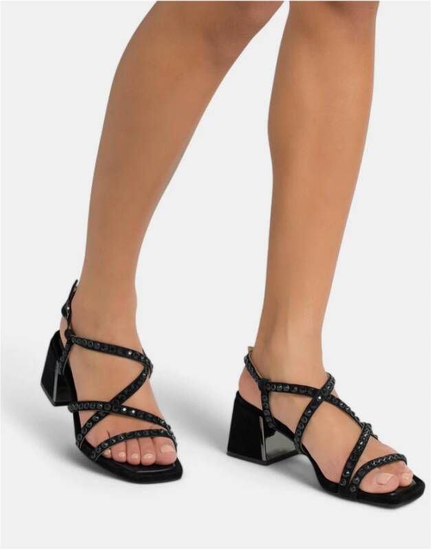 Alma EN Pena Sandaalbandjes strass hak