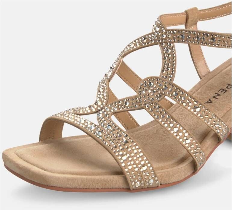 Alma EN Pena Sandalen met vierkante hak